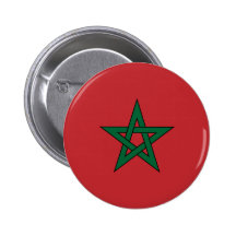 Morocco Flag Button