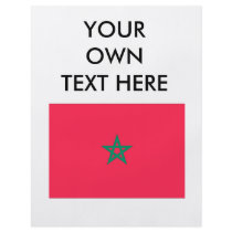 Morocco Flag flyers by flagshirts Morocco Flag flyers