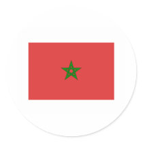 Morocco FLAG International stickers by flagshirt Morocco FLAG International stickers