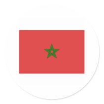Morocco FLAG International stickers by flagshirt Morocco FLAG International stickers