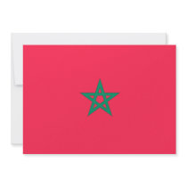 Morocco Flag invitations by flagshirts Morocco Flag invitations