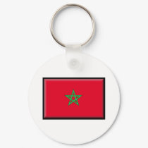 Morocco Flag keychains