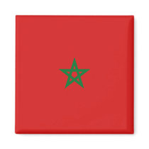 Morocco Flag Magnet by FlagAndMap Morocco Flag Magnet