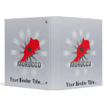 Morocco Flag Map 2.0 Binders