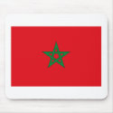 Morocco Flag Mousepad