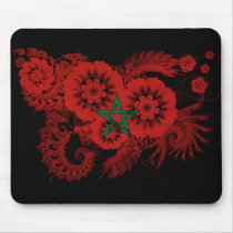 Morocco Flag Mousepads