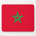 Morocco Flag Mousepad