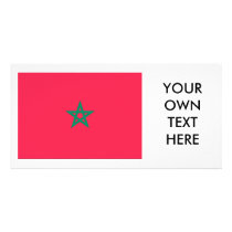 Morocco Flag photo cards by flagshirts Morocco Flag photo cards
