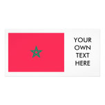 Morocco Flag Photo Greeting Card