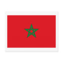 Morocco Flag Postcard