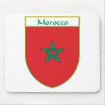 Morocco flag Shield mousepads