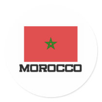 Morocco Flag stickers by tshirtshirts Morocco Flag stickers