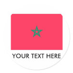 Morocco Flag Sticker