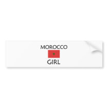 MOROCCO GIRL bumper stickers