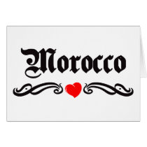 Morocco Greeting Card