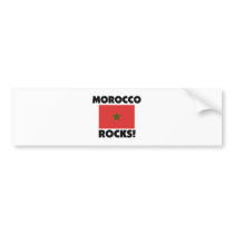 Morocco Rocks bumper stickers