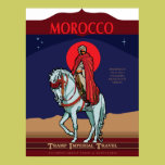 Morocco Travel Poster posters