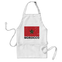 Morocco Vintage Flag Aprons