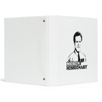MORON MISSIONARY ROMNEY VINYL BINDER