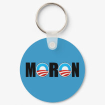 Moron Obama,anti Obama keychains