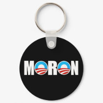 Moron Obama,anti Obama keychains by BIGNUMPT Moron Obama,anti Obama keychains