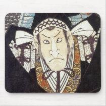 Moronao, Villian of Kabuki play Chusingura, Kumisa mousepads by japaneseartmall Moronao, Villian of Kabuki play Chusingura, Kumisa mousepads