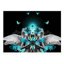 Morphic Angels post card postcards