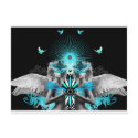 Morphic Angels post card postcards by Vincefraser Morphic Angels post card postcards
