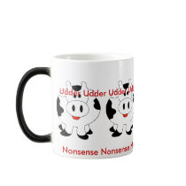 Morphing Cow Moo Mug by orglioness Morphing Cow Moo Mug