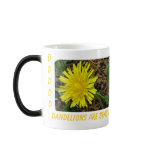Morphing Mug of Dandelions