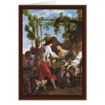 Morraspiel Outdoors By Johann Liss (Best Quality) Card