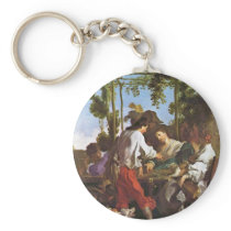 Morraspiel Outdoors By Johann Liss (Best Quality) Keychains
