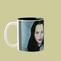 Morrigan and Raven Mug mugs