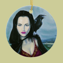 "Morrigan" Goddess Christmas Ornament ornaments