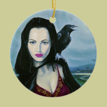 "Morrigan" Goddess Ornament / Pendant ornaments