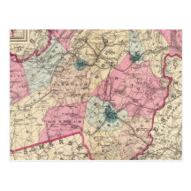 Morris County, NJ Postcard