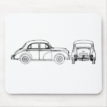 Morris Minor mousepads by chic_geek Morris Minor mousepads