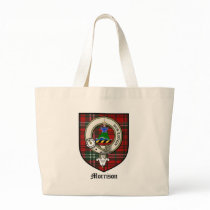 Morrison Clan Crest Badge Tartan bags by clan_badges Morrison Clan Crest Badge Tartan bags