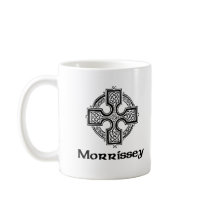 Morrissey Celtic Cross mugs by NameGame Morrissey Celtic Cross mugs