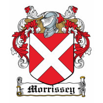 Morrissey Family Crest t-shirts by coatsofarms Morrissey Family Crest t-shirts