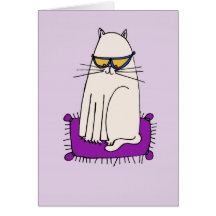 Morrissey la tarjeta del gato