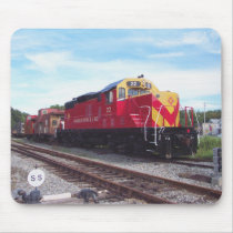 Morristown and Erie Railroad Engine # 22 mousepads