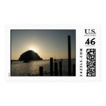 Morro Bay Sunset stamp