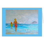 "Morro Bay Wind and Surf" by C. Sessarego Cards