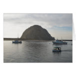 Morro Rock at Morro Bay, CA Card