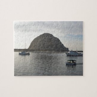 Morro Rock at Morro Bay, CA puzzle