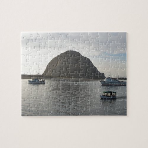 Morro Rock at Morro Bay, CA puzzle