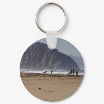 Morro Rock Beaches Surfers keychains by lifesphere Morro Rock Beaches Surfers keychains