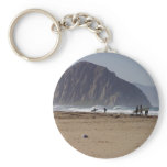 Morro Rock Beaches Surfers Keychains