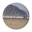 Morro Rock Beaches Surfers magnets
